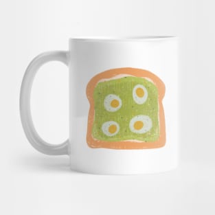 Avocado with Egg Toast Mug